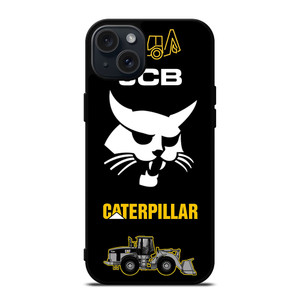 CATERPILLAR JCB LOGO iPhone 15 Plus Case Cover