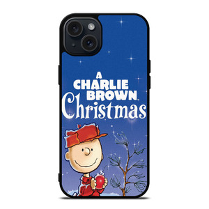 CHARLIE BROWN THE PEANUTS CHRISTMAS iPhone 15 Plus Case Cover CHARLIE BROWN THE PEANUTS CHRISTMAS iPhone 15 Plus Case Cover