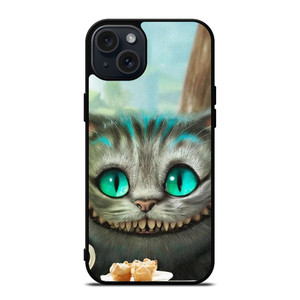 CHESHIRE CAT ALICE IN WONDERLAND CUTE iPhone 15 Plus Case Cover CHESHIRE CAT ALICE IN WONDERLAND CUTE iPhone 15 Plus Case Cover