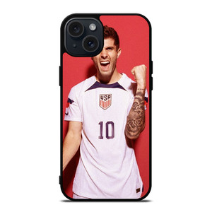CHRISTIAN PULISIC USMNT SOCCER iPhone 15 Plus Case Cover