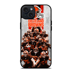 CLEVELAND BROWNS NFL FOOTBALL iPhone 15 Plus Case Cover CLEVELAND BROWNS NFL FOOTBALL iPhone 15 Plus Case Cover