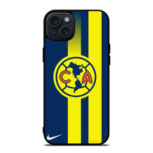 CLUB AMERICA NIKE STRIPE iPhone 15 Plus Case Cover CLUB AMERICA NIKE STRIPE iPhone 15 Plus Case Cover