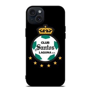 CLUB SANTOS LAGUNA FOOTBALL LOGO iPhone 15 Plus Case Cover