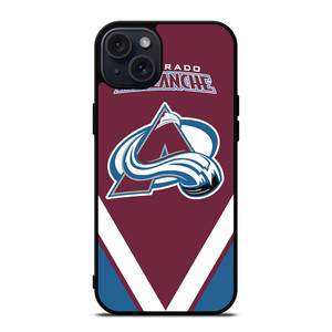 COLORADO AVALANCHE ICE HOCKEY LOGO iPhone 15 Plus Case Cover