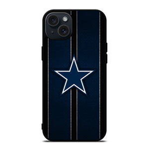 DALLAS COWBOYS NFL METAL STRIPE iPhone 15 Plus Case Cover DALLAS COWBOYS NFL METAL STRIPE iPhone 15 Plus Case Cover