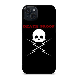 DEATH PROOF SKULL LOGO iPhone 15 Plus Case Cover