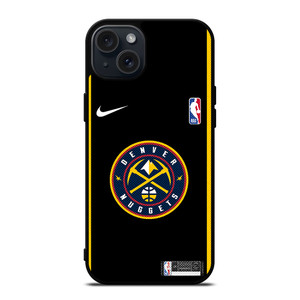 DENVER NUGGETS NIKE NBA BASKETBALL iPhone 15 Plus Case Cover DENVER NUGGETS NIKE NBA BASKETBALL iPhone 15 Plus Case Cover