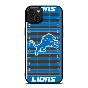 DETROIT LIONS FOOTBALL FIELD iPhone 15 Plus Case Cover