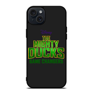 DISNEY MIGHTY DUCKS GAME CHANGERS LOGO iPhone 15 Plus Case Cover