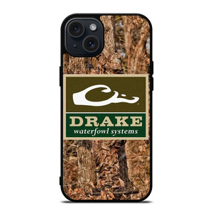 DRAKE WATERFOWL SYSTEM CAMO iPhone 15 Plus Case Cover DRAKE WATERFOWL SYSTEM CAMO iPhone 15 Plus Case Cover