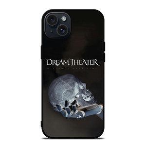 DREAM THEATER METAL BAND SKULL BLACK iPhone 15 Plus Case Cover