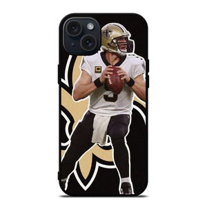DREW BREES NEW ORLEANS SAINTS iPhone 15 Plus Case Cover