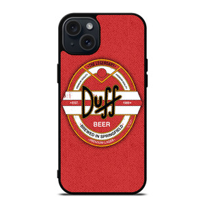 DUFF BEER THE SIMPSONS LOGO 2 iPhone 15 Plus Case Cover