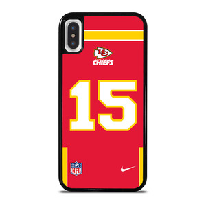 KANSAS CITY CHIEFS PATRICK MAHOMES 15 NFL NIKE iPhone X / XS Case Cover