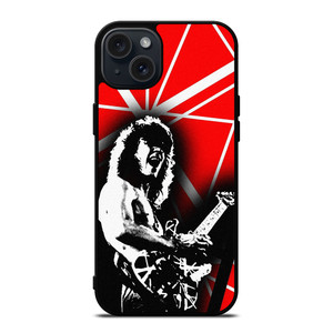 EDDIE VAN HALEN GUITARIST iPhone 15 Plus Case Cover