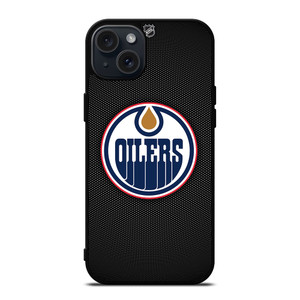 EDMONTON OILERS HOCKEY NHL LOGO iPhone 15 Plus Case Cover EDMONTON OILERS HOCKEY NHL LOGO iPhone 15 Plus Case Cover