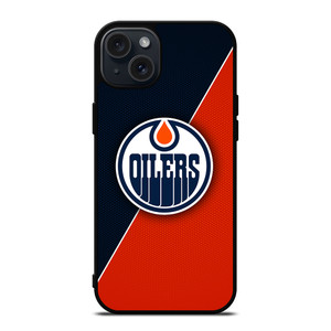 EDMONTON OILERS NHL HOCKEY LOGO iPhone 15 Plus Case Cover EDMONTON OILERS NHL HOCKEY LOGO iPhone 15 Plus Case Cover