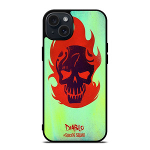 EL DIABLO SUICIDE SQUAD ICON iPhone 15 Plus Case Cover