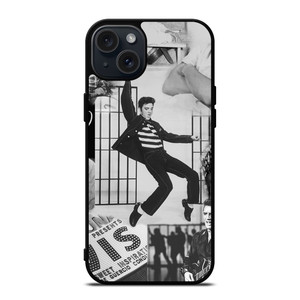 ELVIS PRESLEY COLLAGE 2 iPhone 15 Plus Case Cover ELVIS PRESLEY COLLAGE 2 iPhone 15 Plus Case Cover
