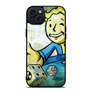 FALLOUT VAULT BOY 3 iPhone 15 Plus Case Cover FALLOUT VAULT BOY 3 iPhone 15 Plus Case Cover