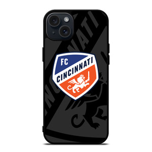 FC CINCINNATI MLS BLACK iPhone 15 Plus Case Cover