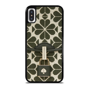 KATE SPADE FLOWER JACQUARD iPhone X / XS Case Cover KATE SPADE FLOWER JACQUARD iPhone X / XS Case Cover