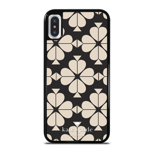 KATE SPADE JACQUARD CREAM iPhone X / XS Case Cover KATE SPADE JACQUARD CREAM iPhone X / XS Case Cover