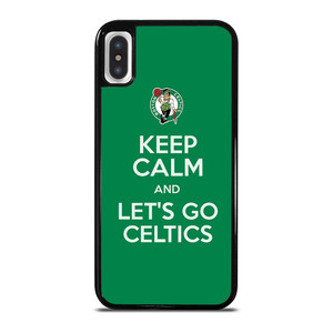 KEEP CALM AND GO BOSTON CELTICS iPhone X / XS Case Cover KEEP CALM AND GO BOSTON CELTICS iPhone X / XS Case Cover
