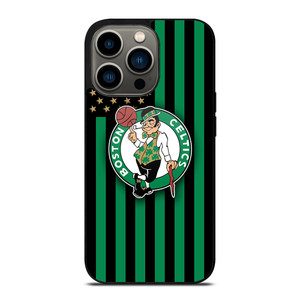 BOSTON CELTICS NBA USA FLAG iPhone 13 Pro Case Cover