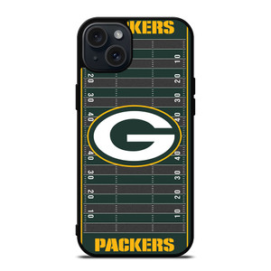 GREEN BAY PACKERS FOOTBALL FIELD iPhone 15 Plus Case Cover