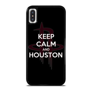 KEEP CALM AND GO HOUSTON ROCKETS iPhone X / XS Case Cover
