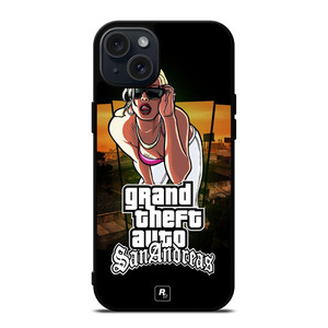 GTA GRAND THEFT AUTO SAN ANDREAS iPhone 15 Plus Case Cover