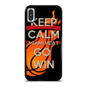 KEEP CALM AND GO MIAMI HEAT 2 iPhone X / XS Case Cover