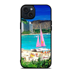 HAWAII BEACH iPhone 15 Plus Case Cover