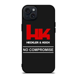 HECKLER AND KOCH NO COMPROMISE iPhone 15 Plus Case Cover