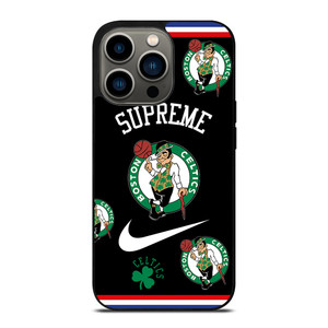 BOSTON CELTICS NBA X SUPREME NIKE iPhone 13 Pro Case Cover