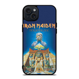 IRON MAIDEN POWERSLAVE iPhone 15 Plus Case Cover IRON MAIDEN POWERSLAVE iPhone 15 Plus Case Cover
