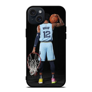 JA MORANT MEMPHIS GRIZZLIES NBA BASKETBALL iPhone 15 Plus Case Cover