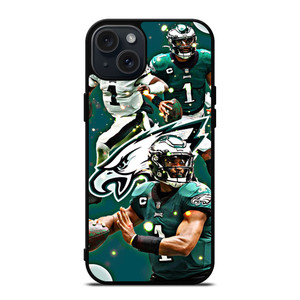 JALEN HURTS PHILADELPHIA EAGLES FOOTBALL iPhone 15 Plus Case Cover