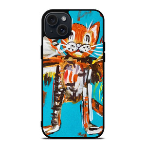 JEAN MICHEL BASQUIAT ART iPhone 15 Plus Case Cover