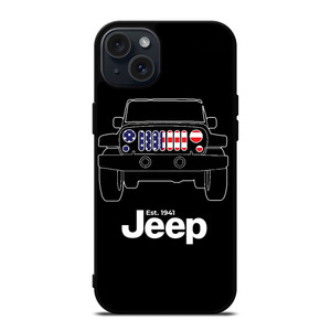 JEEP AMERICA 1941 iPhone 15 Plus Case Cover