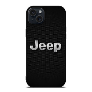 JEEP CARBON FIBER iPhone 15 Plus Case Cover JEEP CARBON FIBER iPhone 15 Plus Case Cover