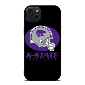 KANSAS STATE WILDCATS FOOTBALL LOGO 2 iPhone 15 Plus Case Cover