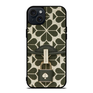 KATE SPADE FLOWER JACQUARD iPhone 15 Plus Case Cover