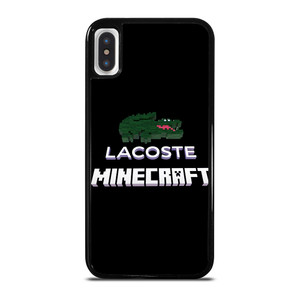 LACOSTE X MINECRAFT GAMES iPhone X / XS Case Cover LACOSTE X MINECRAFT GAMES iPhone X / XS Case Cover