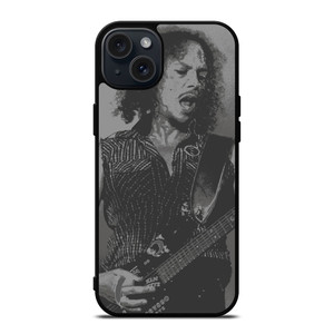 KIRK HAMMETT METALLICA BAND iPhone 15 Plus Case Cover KIRK HAMMETT METALLICA BAND iPhone 15 Plus Case Cover