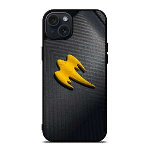 KOENIGSEGG GHOST CAR LOGO YELLOW iPhone 15 Plus Case Cover