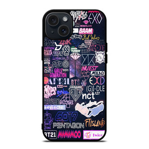 KPOP BAND ALL iPhone 15 Plus Case Cover