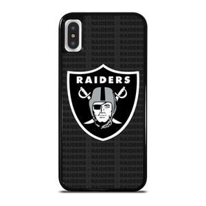 LAS VEGAS RAIDERS FOOTBALL TEXT iPhone X / XS Case Cover