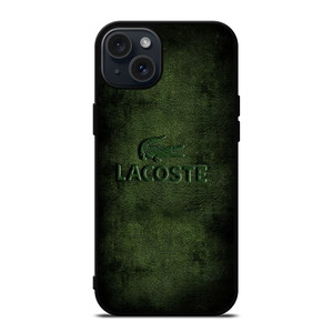 LACOSTE LEATHER iPhone 15 Plus Case Cover